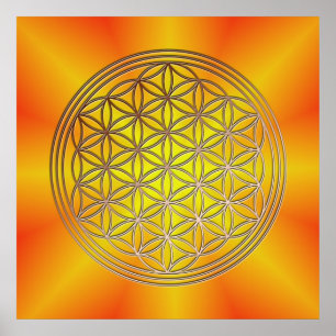 Affiche Fleur de la vie Motif 5