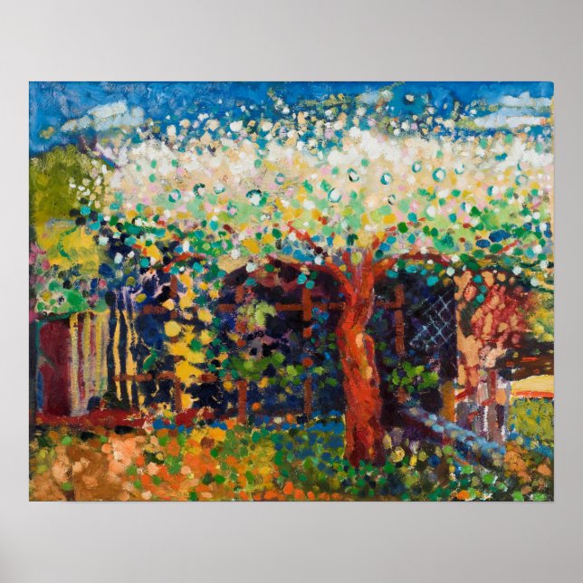 Affiche Fleur de l'arbre Apple (Devant)