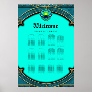 Affiche Fleur de l'Élégance, Mystic Lotus.