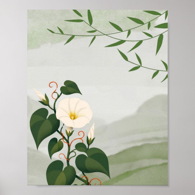 Affiche Fleur de lune  (Devant)