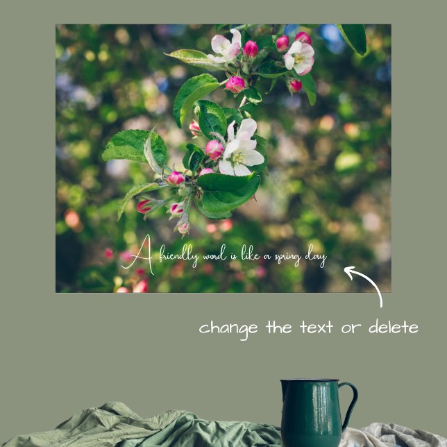 Affiche Fleur de pomme (Créateur téléchargé)