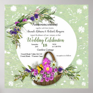 Affiche Fleur de printemps