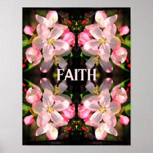 Affiche Fleur de Printemps Foi Fleur Fleur Fleur Inspirati