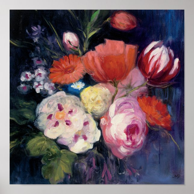 Affiche Fleur de printemps fraîche coupée (Devant)