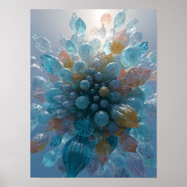 Affiche Fleur de prisme (Devant)