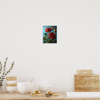Affiche Fleur de rose