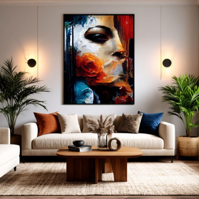 Affiche Fleur d'introspection (Créateur téléchargé)