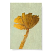 Fleur dorée texturée