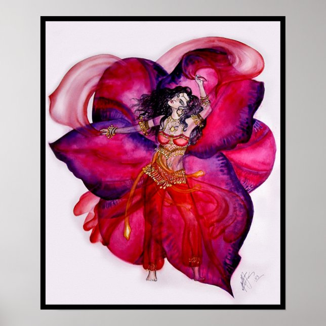 Affiche Fleur du désert (Devant)