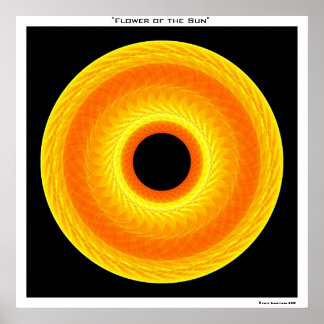 Affiche Fleur du soleil