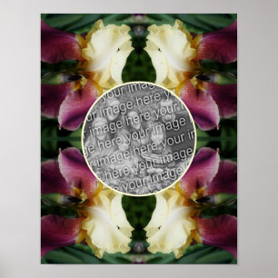 Affiche Fleur Iris Jaune Créez Votre Propre Photo