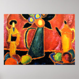 Affiche Fleur japonaise