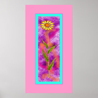 Affiche Fleur joyeuse
