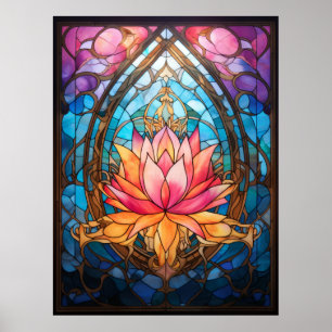 Affiche Fleur Lotus