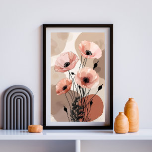 Affiche Fleur lunaire