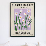 Affiche Fleur personnalisée Marché Fleur de naissance Art<br><div class="desc">Cette impression d'art est dans le style d'une affiche du marché aux fleurs. Les fleurs sont Narcisse qui sont la fleur de naissance pour Décembre. Il y a de l’espace pour personnaliser le texte afin de changer l’emplacement à un endroit spécial pour vous et le sous-titre au nom ou à...</div>