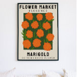 Affiche Fleur personnalisée Marché Fleur de naissance Art<br><div class="desc">Cette impression d'art est dans le style d'une affiche du marché aux fleurs. Les fleurs sont des Marigolds qui sont la fleur de naissance pour Octobre. Il y a de l’espace pour personnaliser le texte afin de changer l’emplacement à un endroit spécial pour vous et le sous-titre au nom ou...</div>