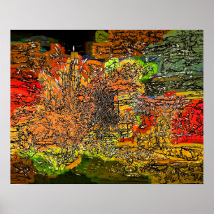 AFFICHE FLEUR SAUVAGE