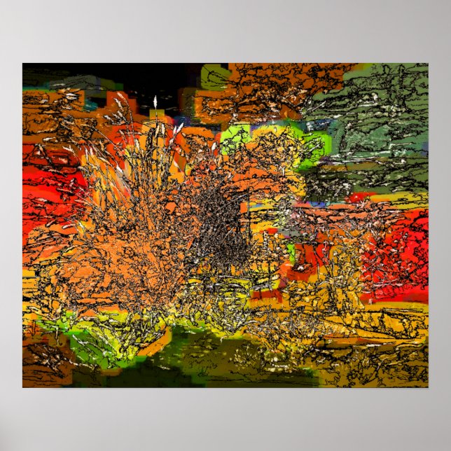 AFFICHE FLEUR SAUVAGE (Devant)