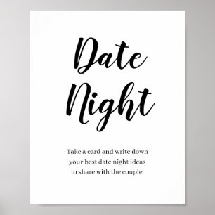 Affiche Fleur sauvage Bloom Date Nuit Idée Signer Date Nui