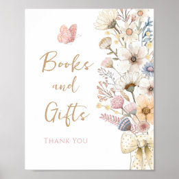 Affiche Fleur sauvage Boho