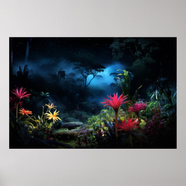 Affiche Fleur sauvage Calme Nature Tranquille Paix (Devant)