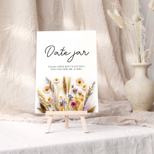 Affiche Fleur sauvage Date Nuit Idées Date Jar (Créateur téléchargé)