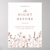 Fleur sauvage en terre cuite Bienvenue à la nuit p