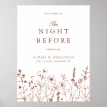 Fleur sauvage en terre cuite Bienvenue à la nuit p