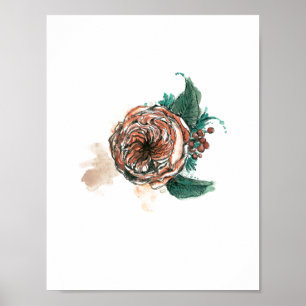 Affiche Fleur sauvage : Peony