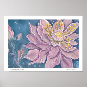 Affiche Fleur surnaturelle