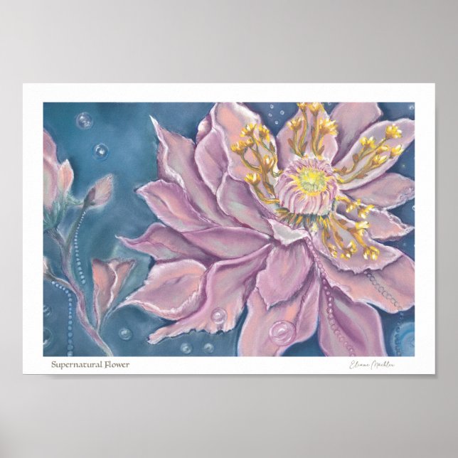 Affiche Fleur surnaturelle (Devant)