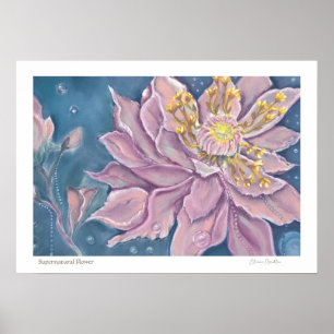 Affiche Fleur surnaturelle
