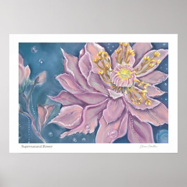 Affiche Fleur surnaturelle (Devant)