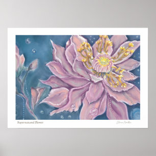 Affiche Fleur surnaturelle