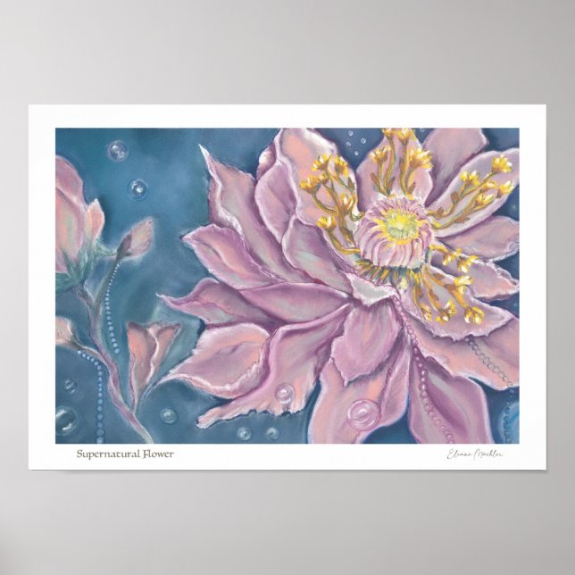 Affiche Fleur surnaturelle (Devant)