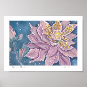 Affiche Fleur surnaturelle