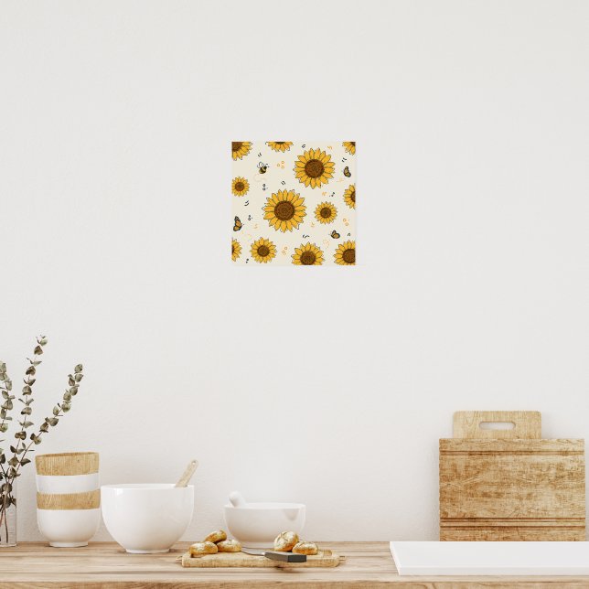 Affiche Fleurir comme un tournesol (Cuisine)