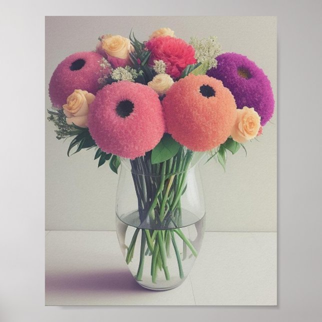 Affiche Fleurs (Devant)