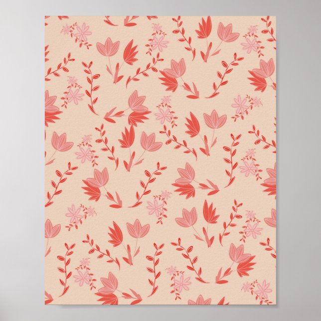 Affiche Fleurs (Devant)