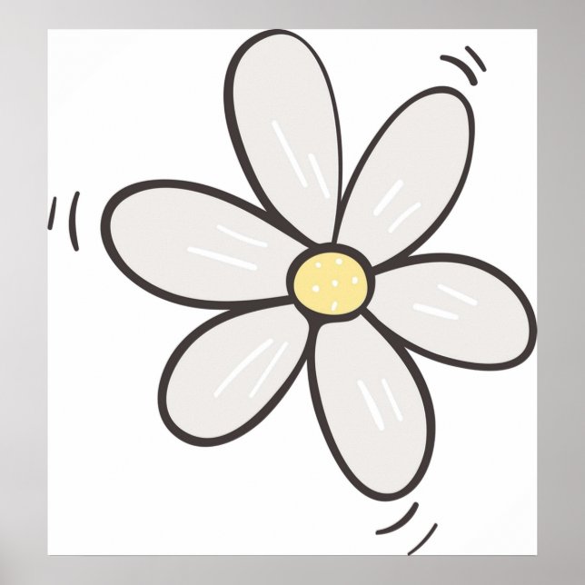 AFFICHE FLEURS (Devant)