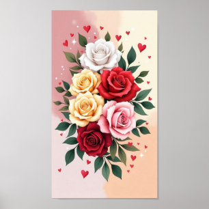 Affiche Fleurs