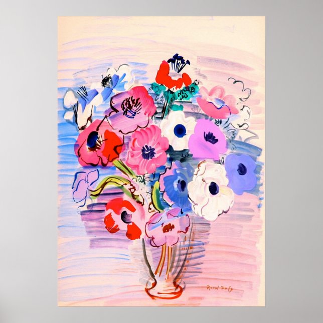 AFFICHE FLEURS (Devant)