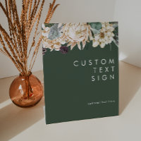 Fleurs Blanches | Cartes et Cadeaux Vert Foncé Per