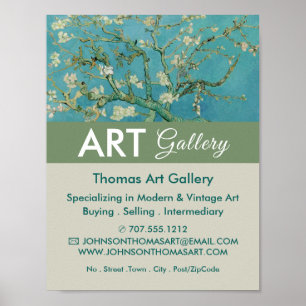 Affiche Fleurs d'amandes, Van Gogh, Concessionnaire d'art,