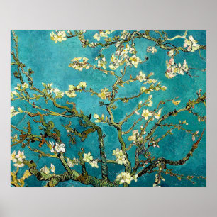 Affiche Fleurs d'amandier de Van Gogh Impressionnisme clas