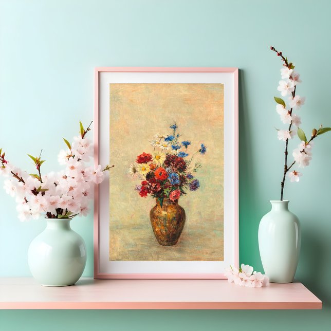 Affiche Fleurs dans un Vase (Créateur téléchargé)