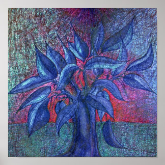 Affiche Fleurs d'arbres