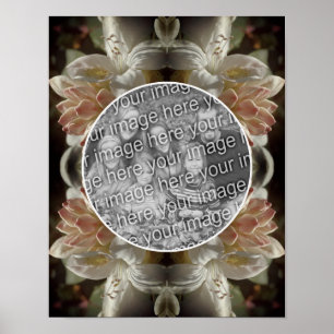 Affiche Fleurs d'azalée Teinte Créer Votre Propre Photo