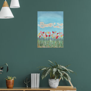 Affiche Fleurs de beurre